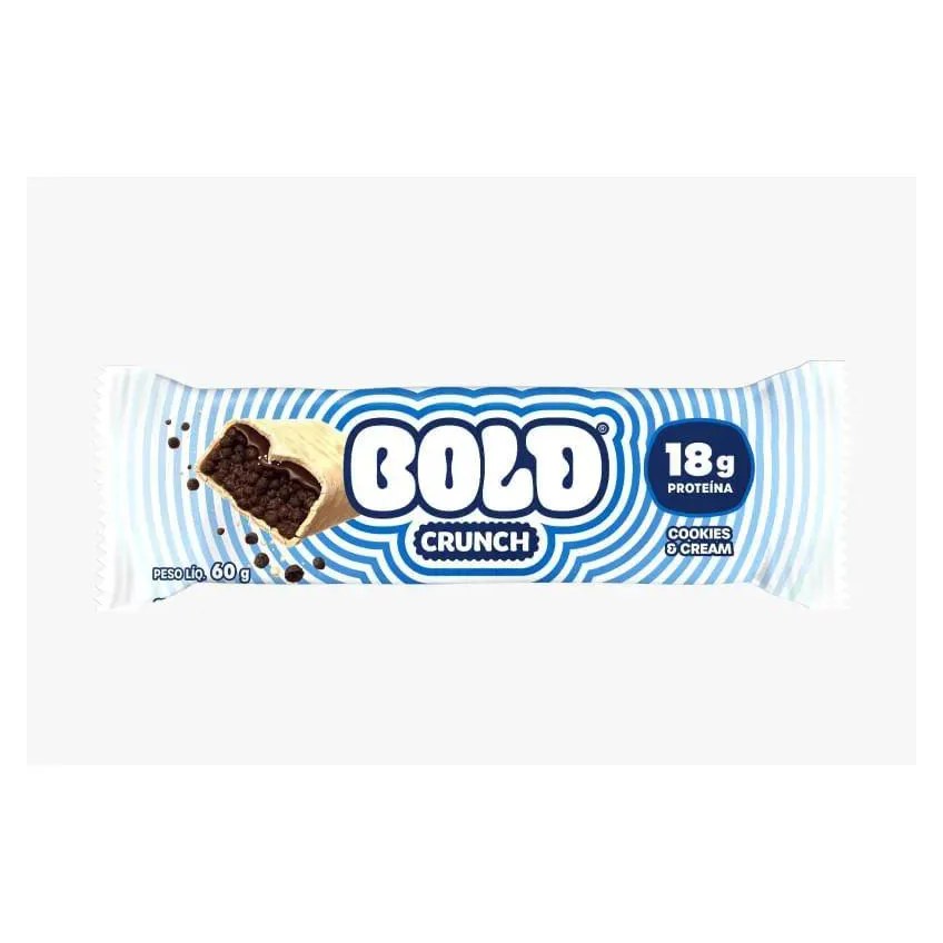 Bold Crunch (60G) - Sabor: Cookies e Cream