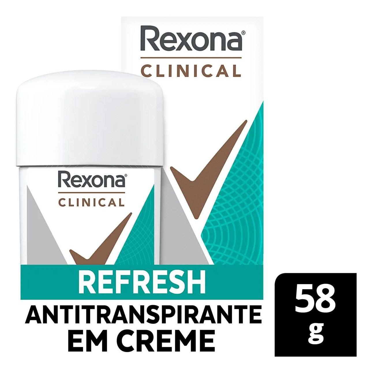 Desodorante Antitranspirante Creme Herbíssimo Care Rosa Mosqueta e Niacinamida 72h 55g