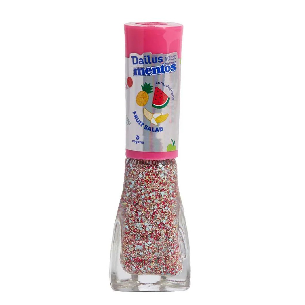 Esmalte Cremoso Dailus Feat. Mentos - Fruit Salad 8ML