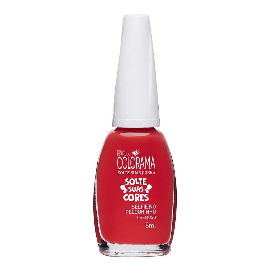 Esmalte Cremoso Colorama Coleção - Solte Suas Cores Selfie NO Pelourinho
