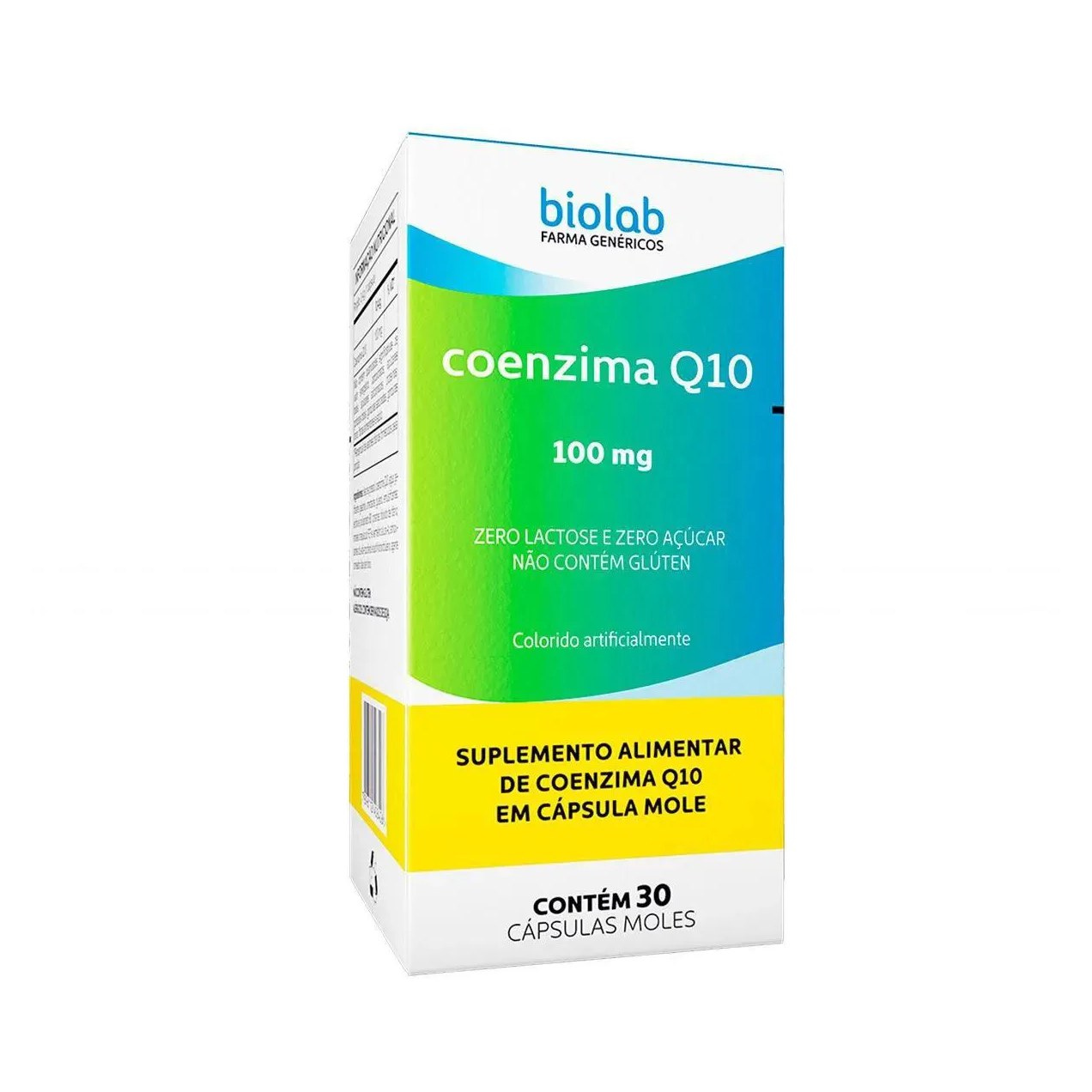 Suplemento Alimentar Coenzima Q10 Biolab - 30Cps