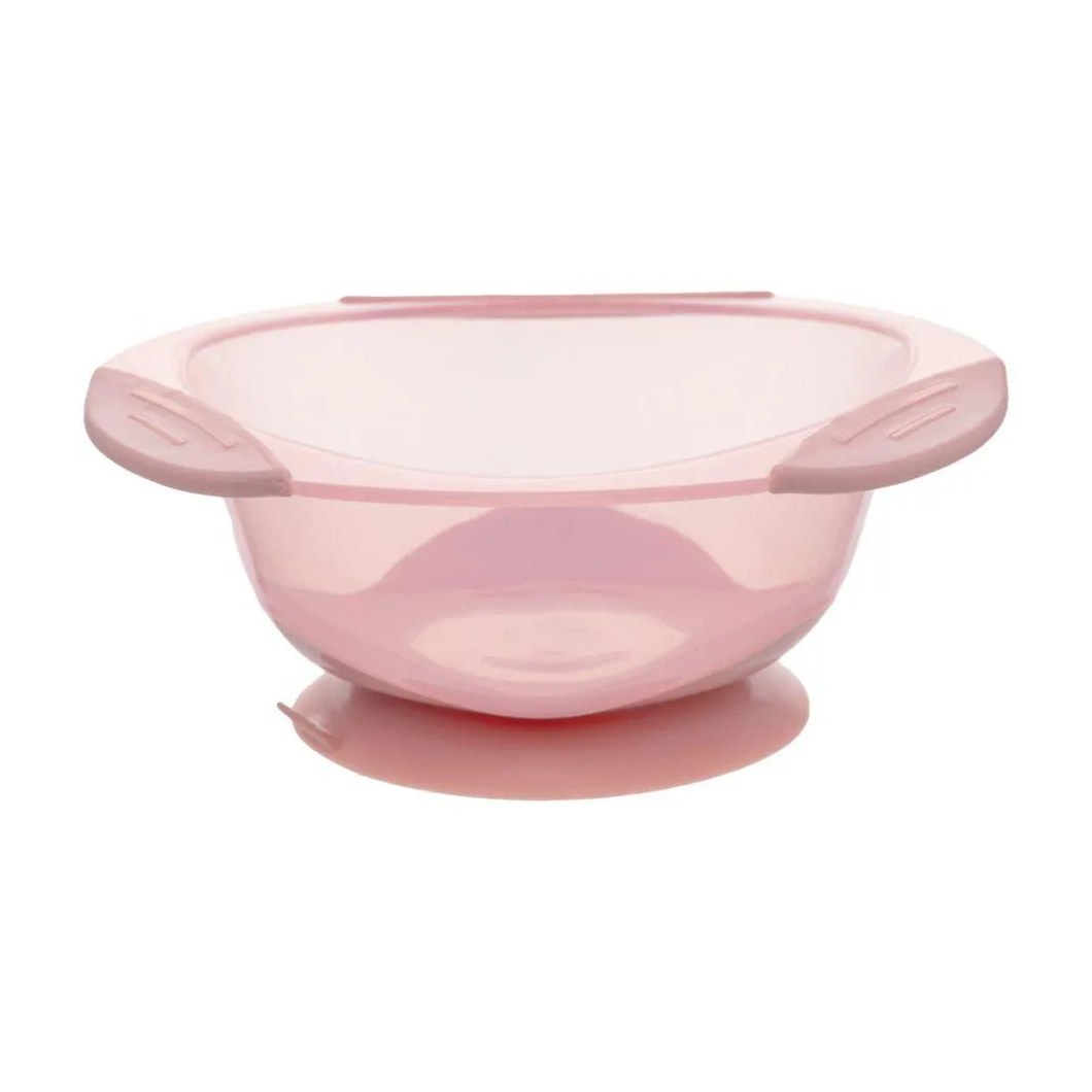 Pratinho Bowl Infantil Buba com Ventosa Rosa 18865