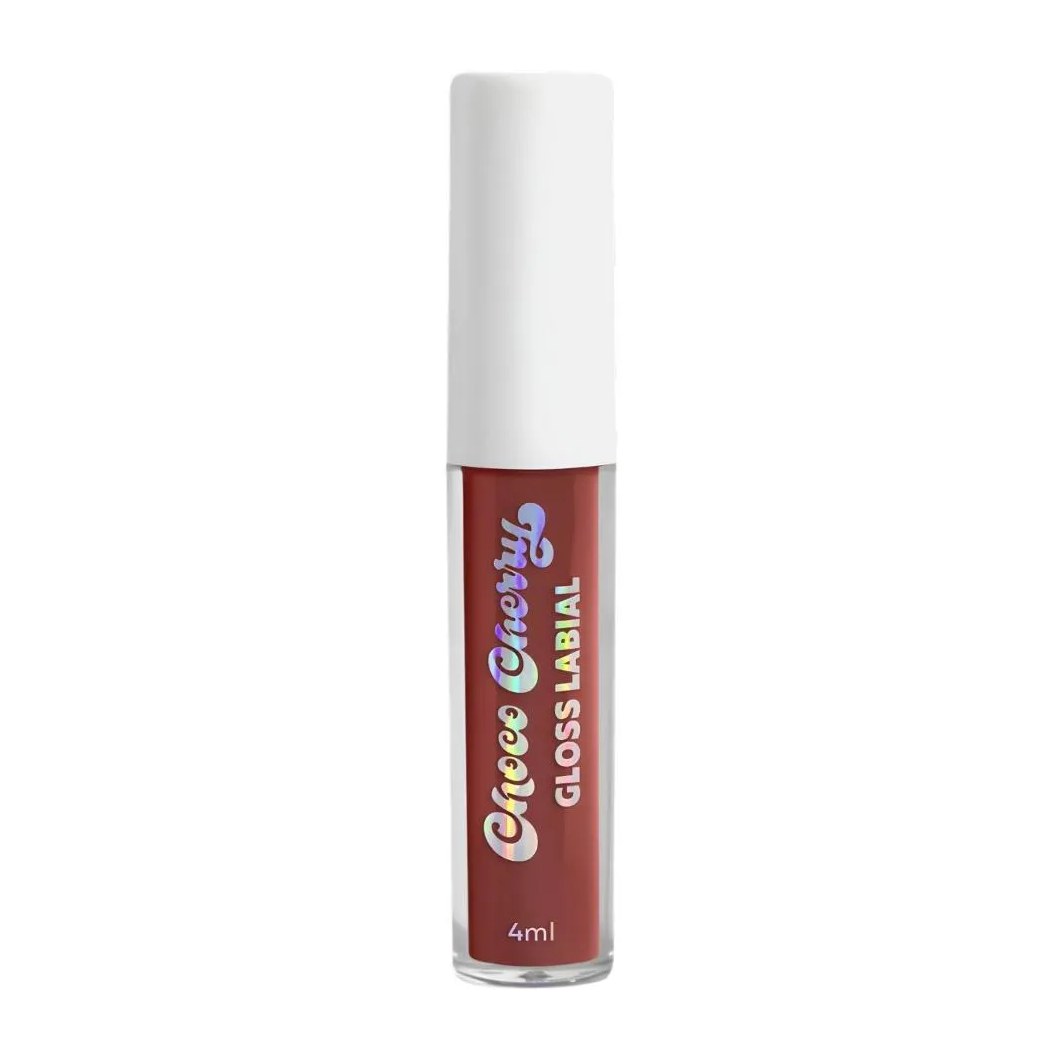 Gloss Labial Dailus Choco Cherry com Cheirinho Pudim de Chocolate