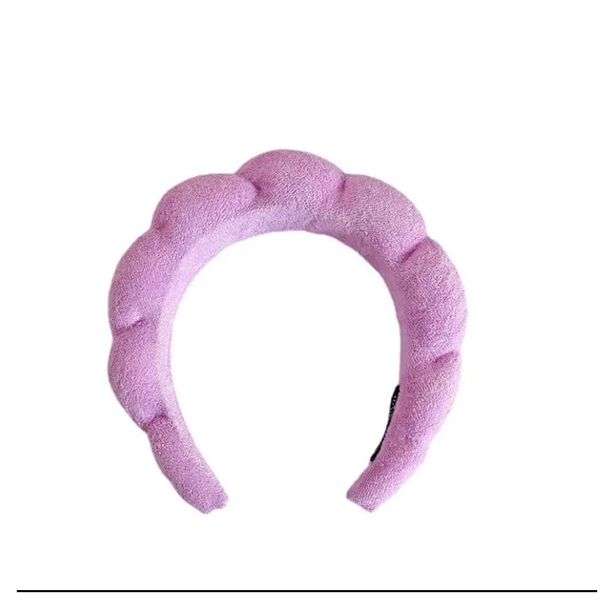 Tiara de Cabelo Spa - Cerejando Lilás