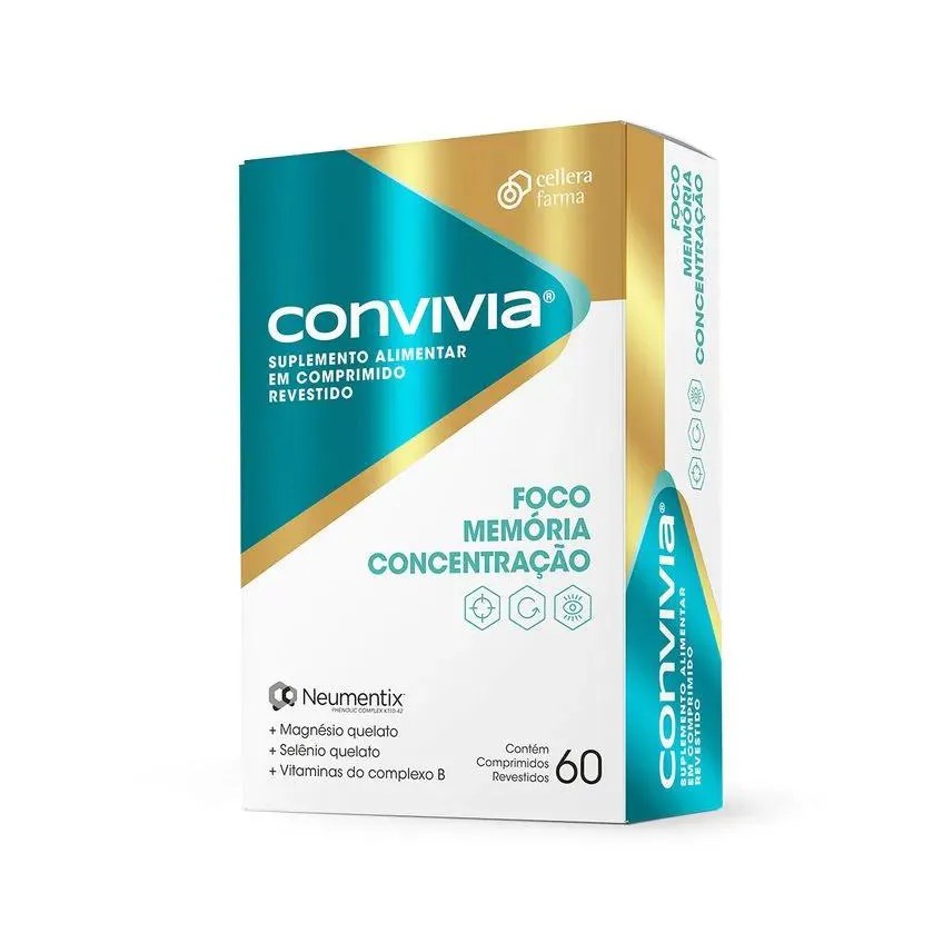 Convivia 60 Comprimidos Revestidos