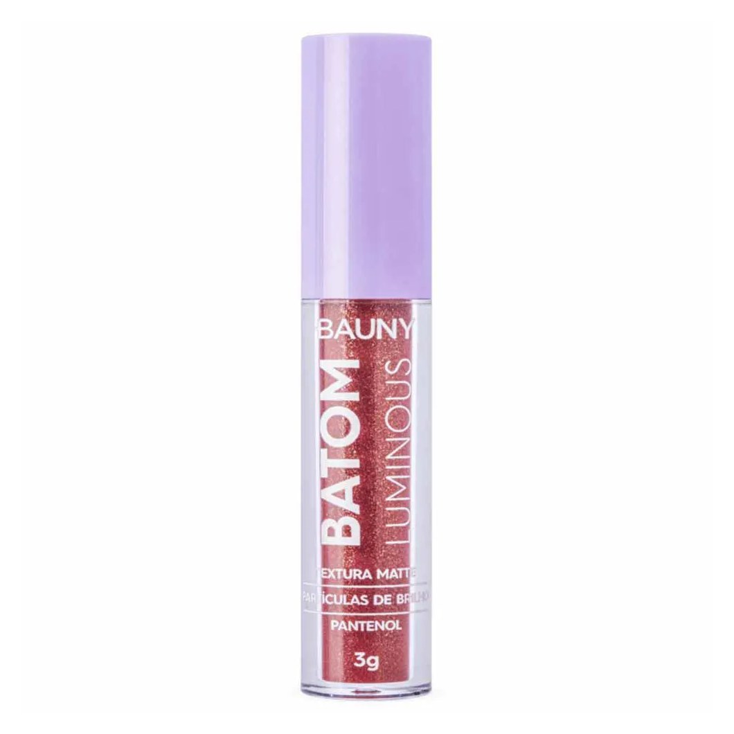 Batom Líquido Bauny Luminous 3G Chic Luminous