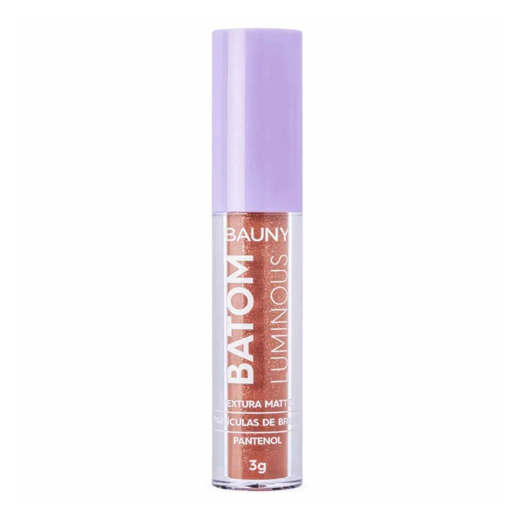 Batom Líquido Bauny Luminous 3G Honey Luminous