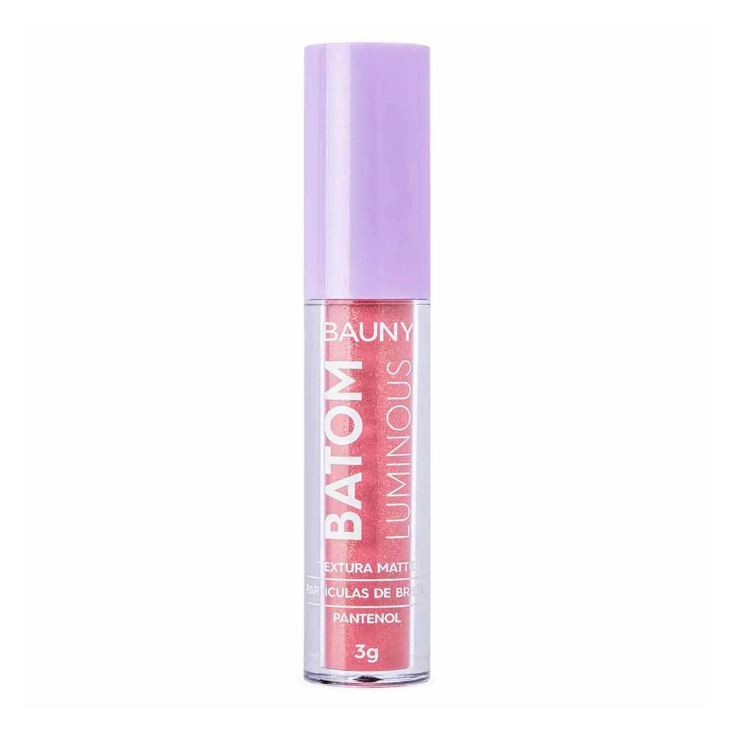 Batom Líquido Bauny Luminous 3G Candy Luminous