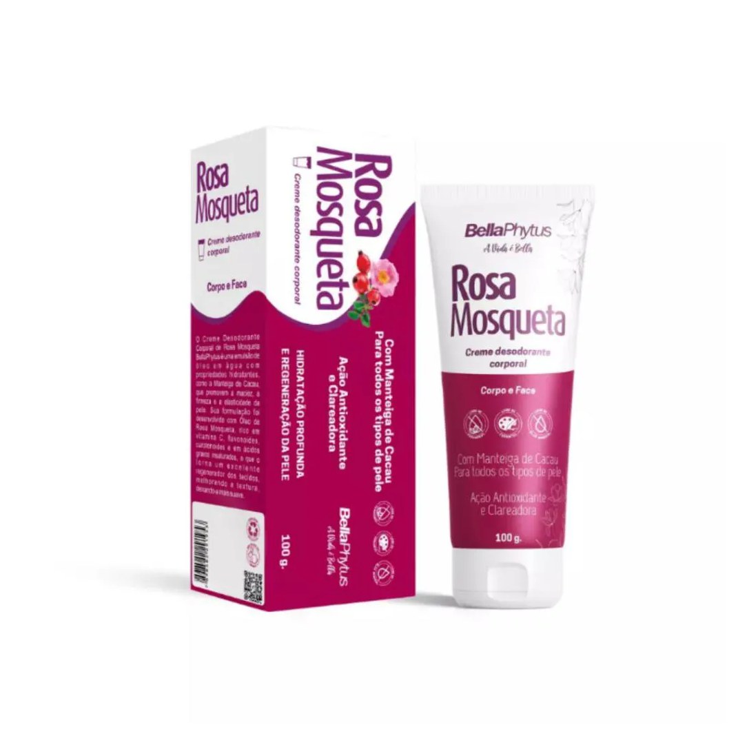 Creme de Rosa Mosqueta 100G Clareador Manchas Estrias