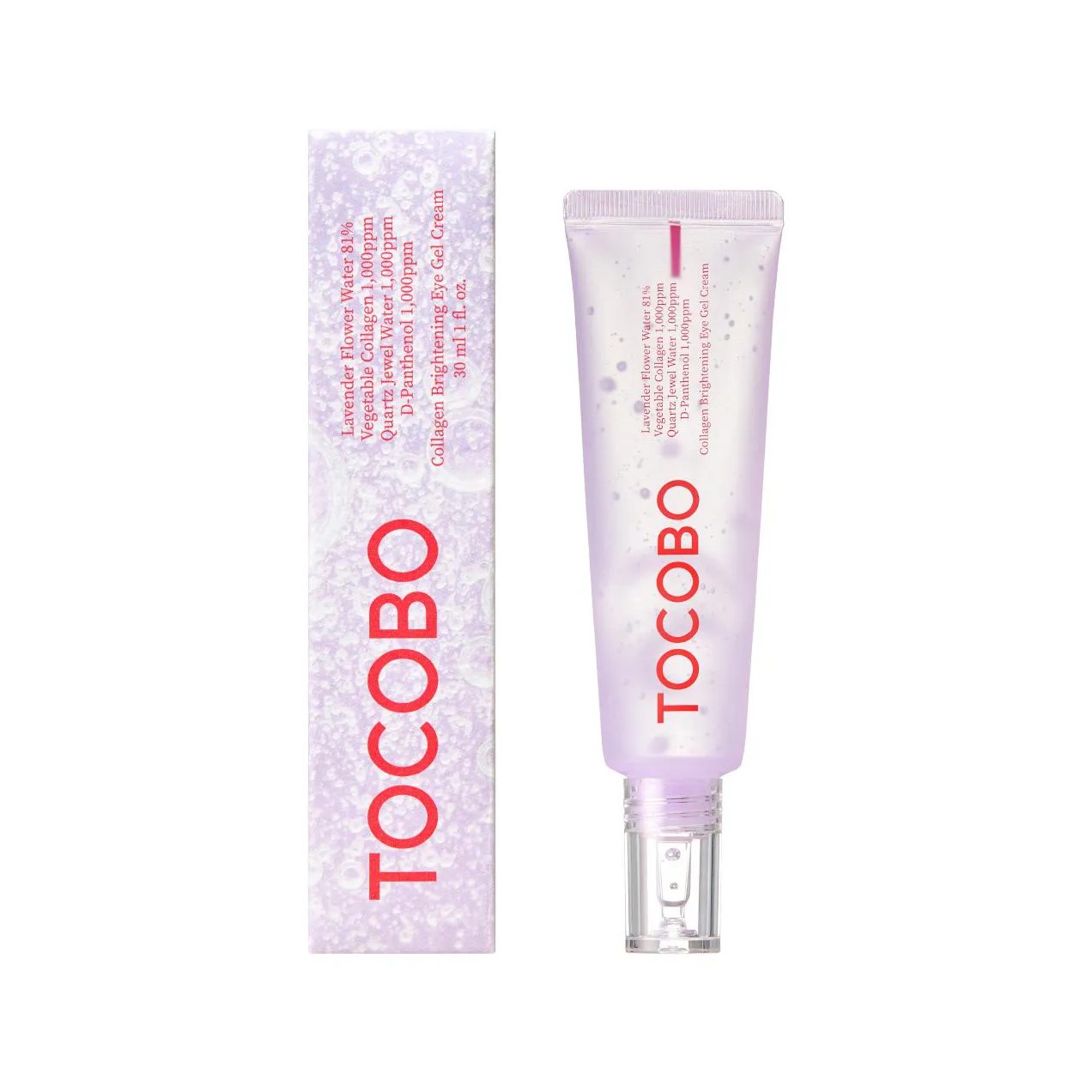 Gel Creme Hidratante para Área dos Olhos Tocobo Collagen Brightening Eye Gel Cream 30ml