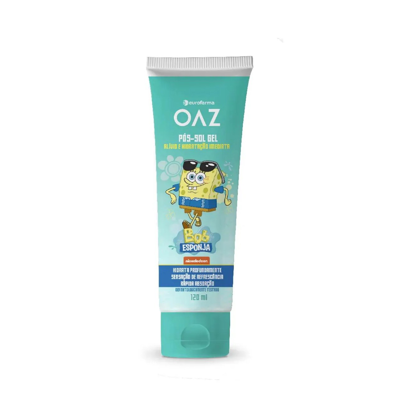 Pós-Sol Gel Infantil Oaz Bob Esponja 120Ml