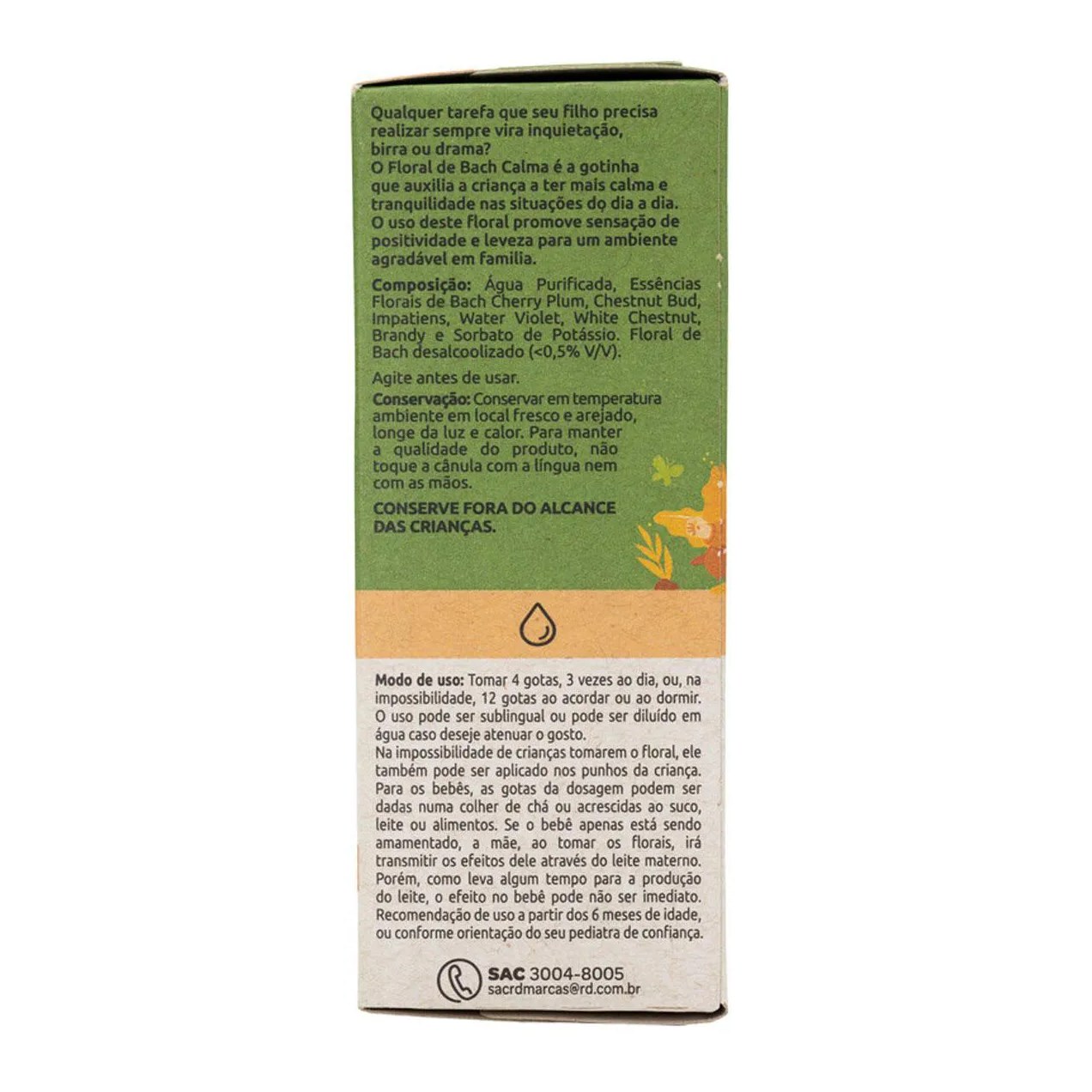 Floral de Bach Natz Kids Calma 30ml