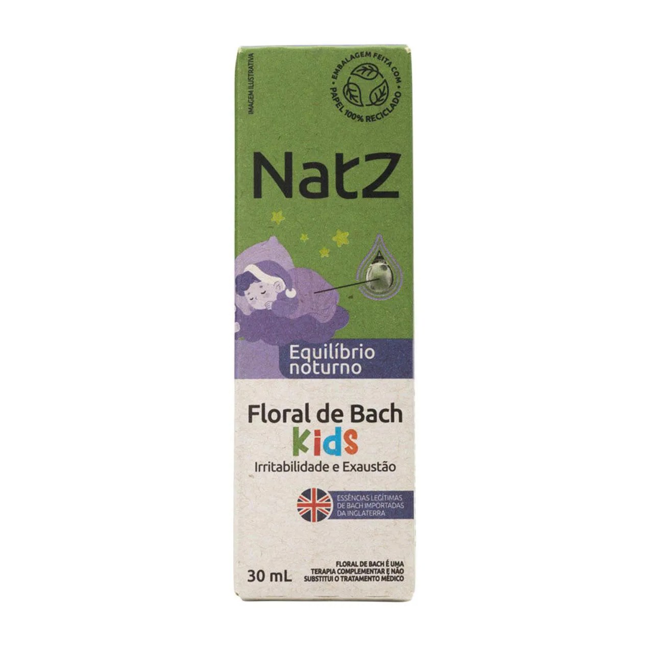 Floral de Bach Natz Kids Equilíbrio Noturno 30ml