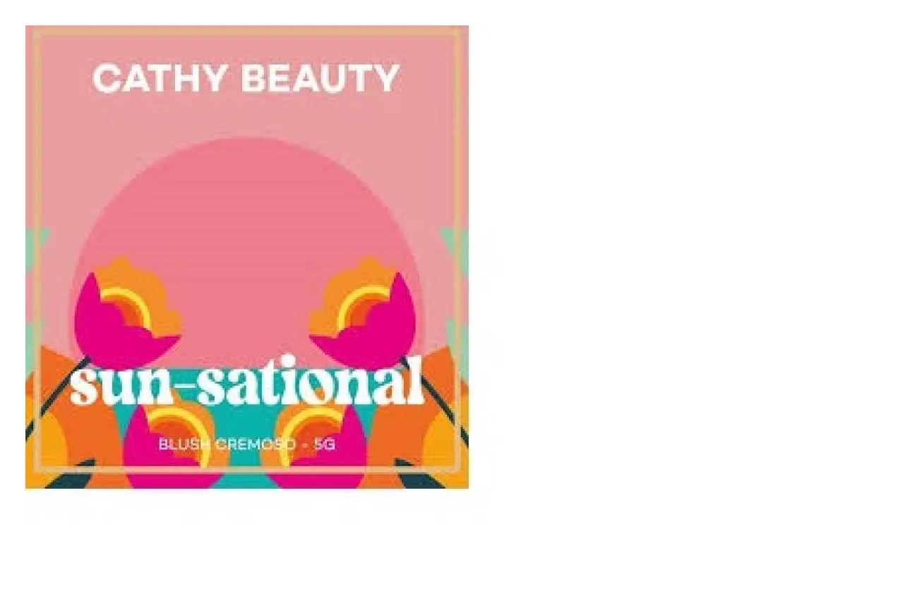 Cathy Beauty Blush Cremoso Sun-Sational