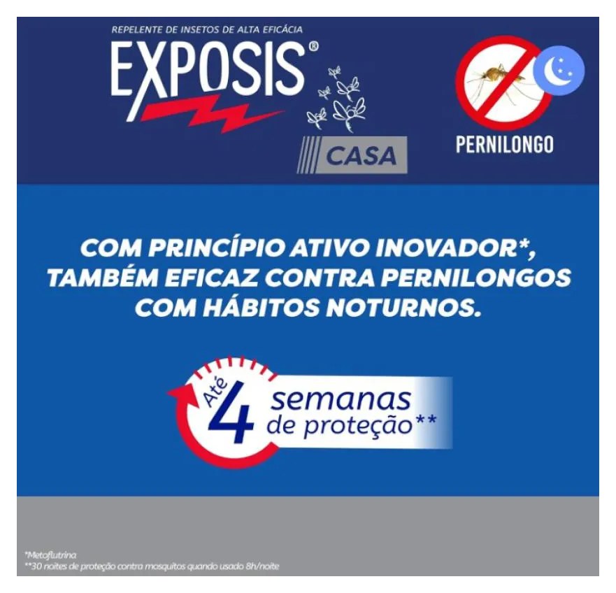 Exposis Casa Repelente de Insetos para Ambientes