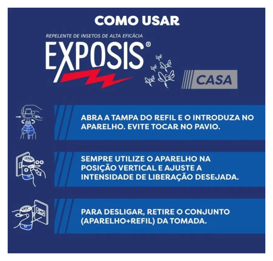 Exposis Casa Repelente de Insetos para Ambientes