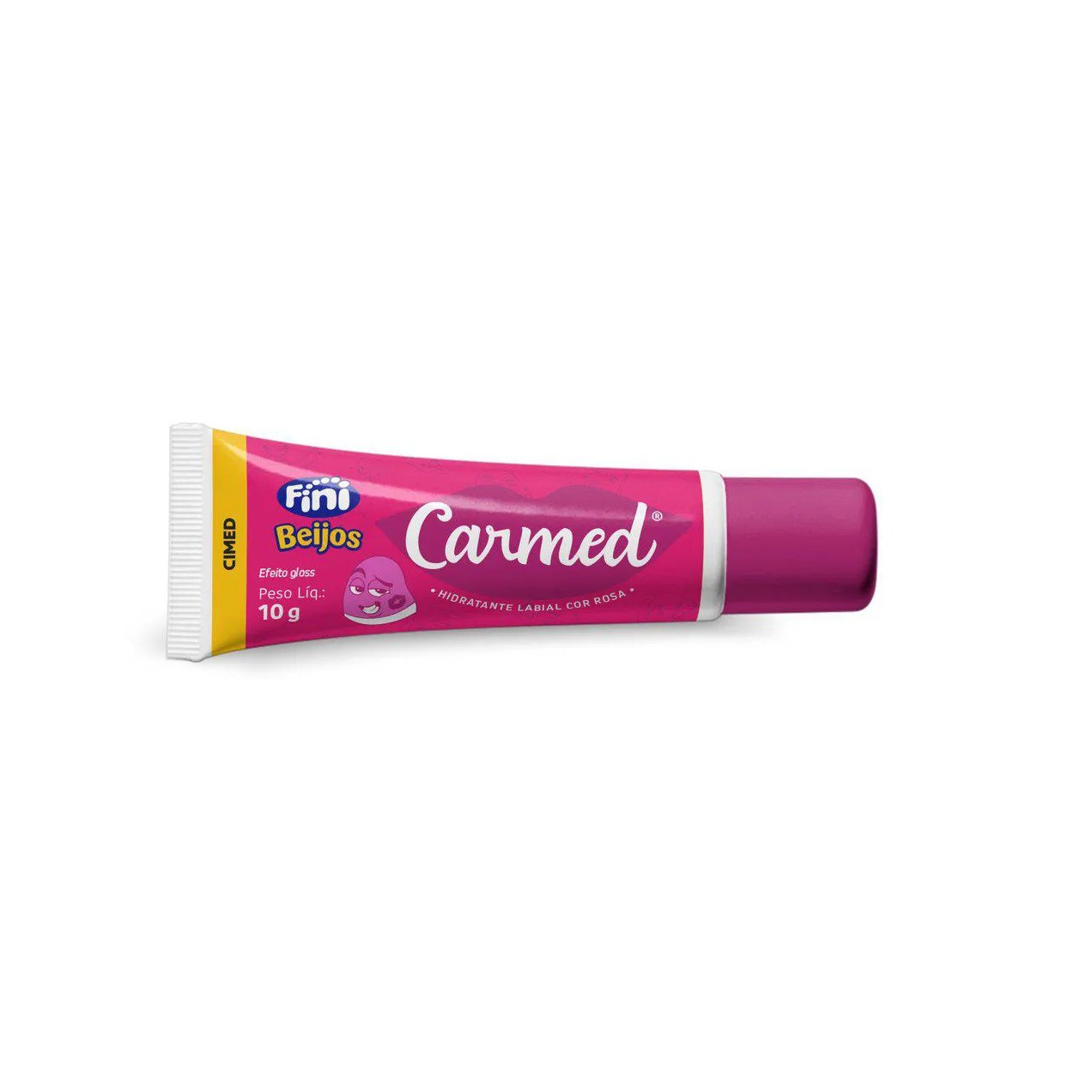 Hidratante Labial Carmed Fini Beijos com Cor Efeito Gloss 10g
