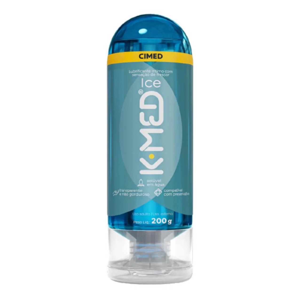 K-Med Ice 200Ml Gel Lubrificantes Intimos a Base de Agua
