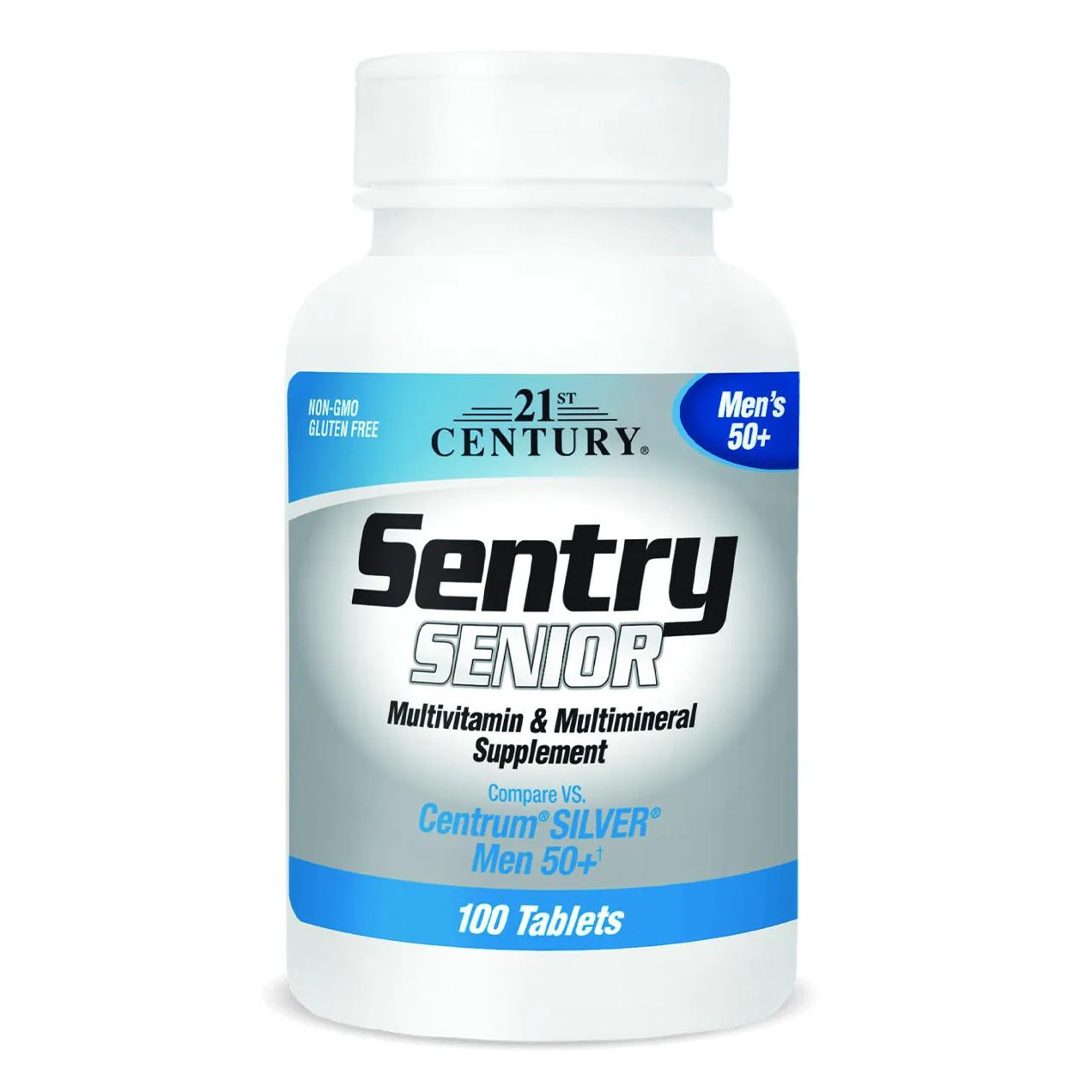 Sentry Senior Homens +50 Anos 100 Comprimidos 21 St Century