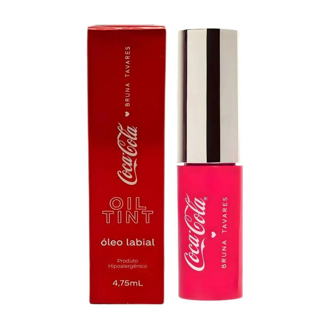 Óleo Labial Bruna Tavares Coca-Cola Oil Tint Bold