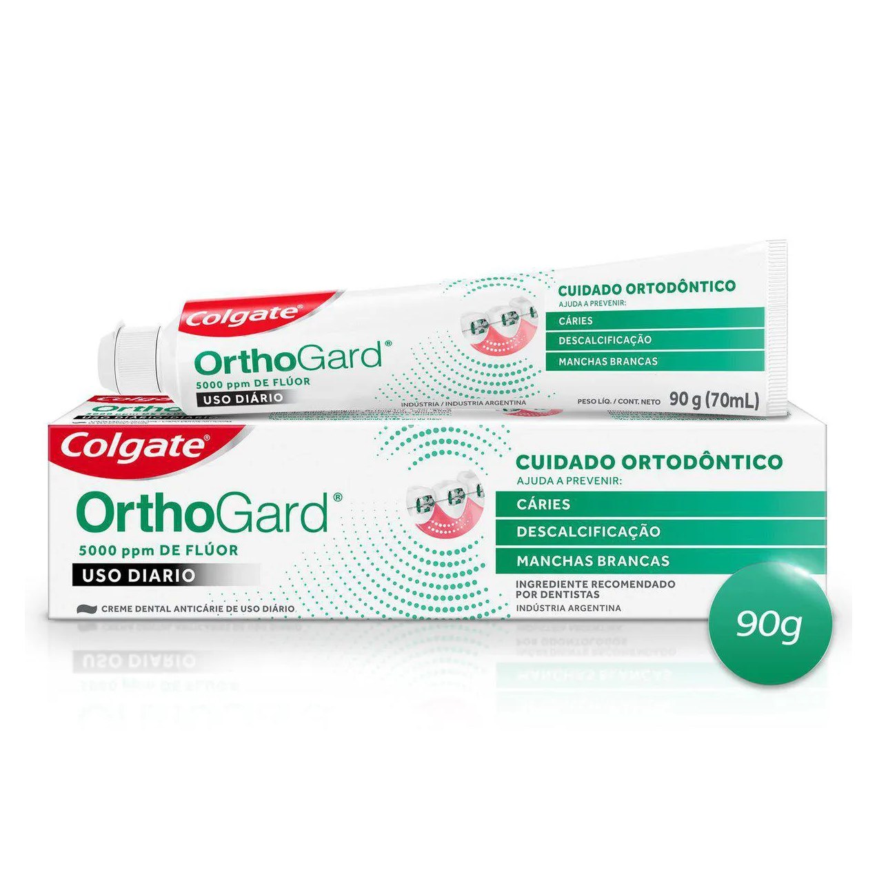 Creme Dental Colgate OrthoGard Cuidado Ortodôntico 90g