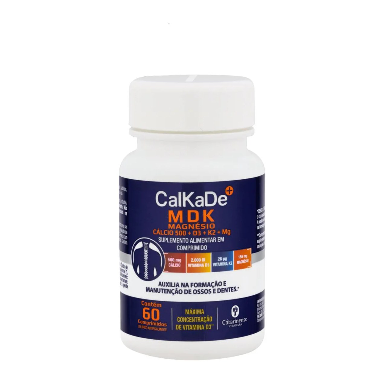 Calkdade Mdk Catarinense 60 Comprimidos