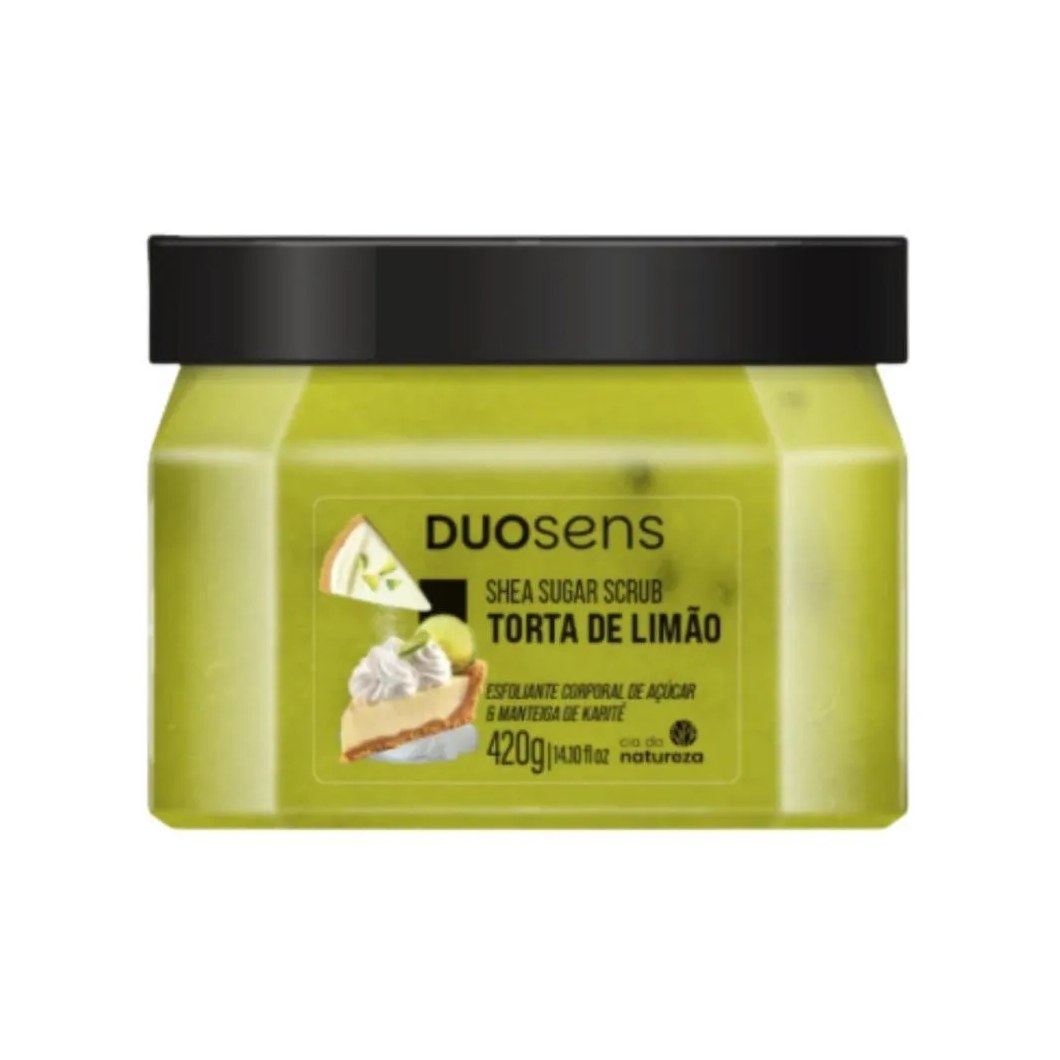 Cia da Natureza Esfoliante Duosens Torta de Limao 420 G