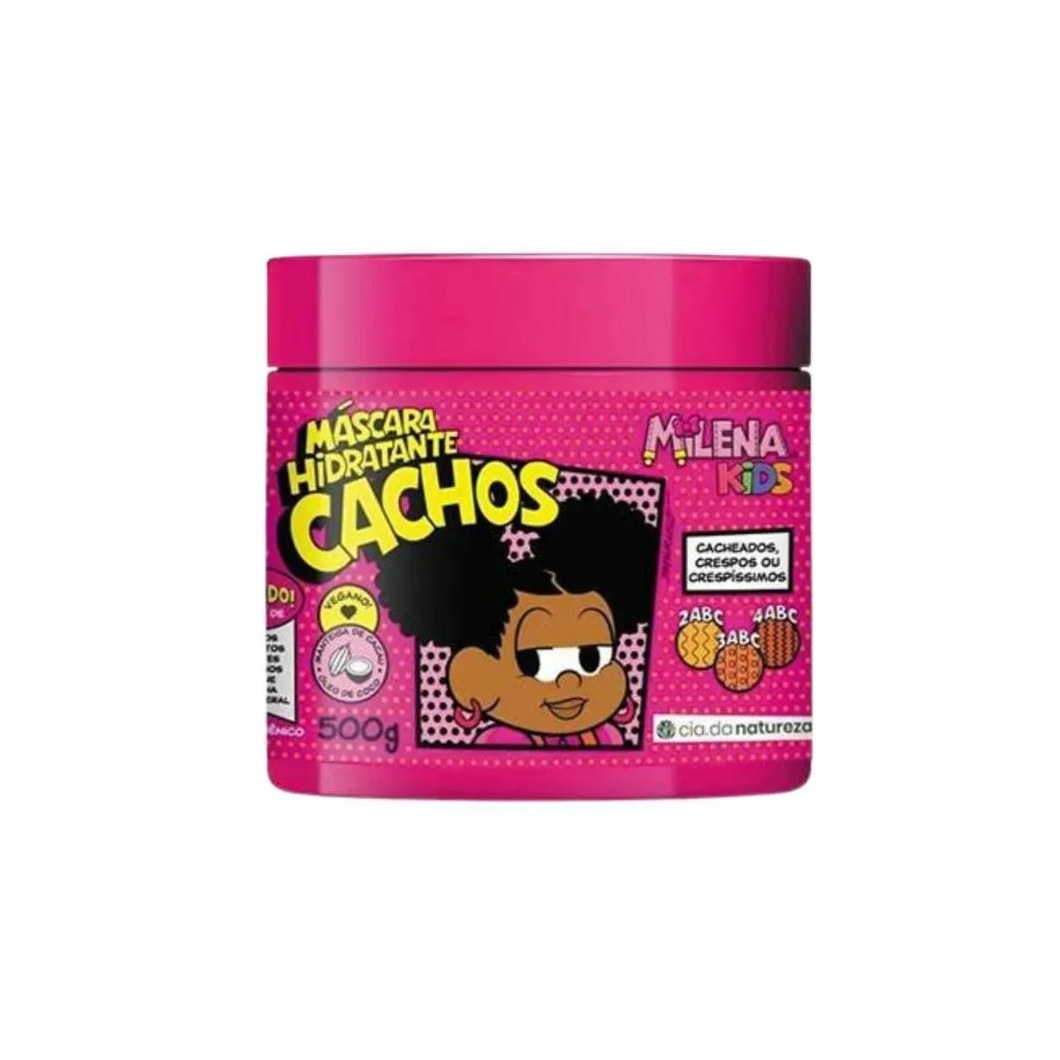 Cia da Natureza Milena Kids Mascara Hidratante Cachos 500 G