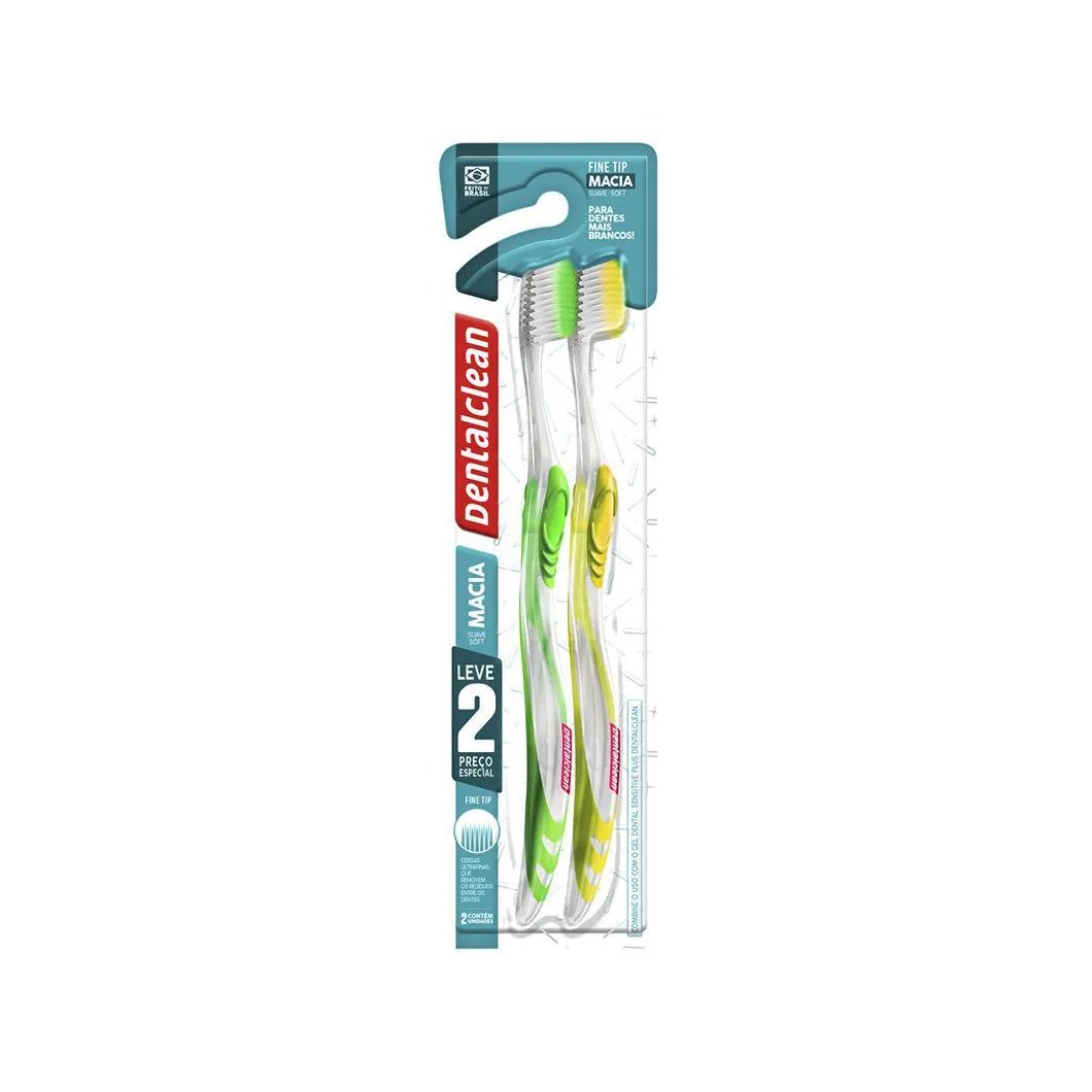 Dentalclean Dual Fine Tip Macia Escova Dental