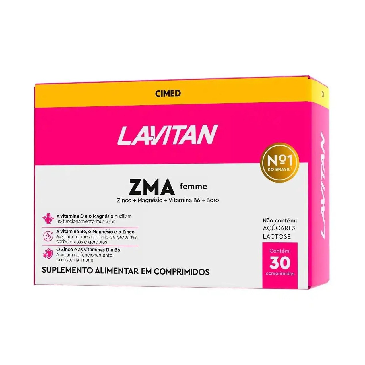 Lavitan Zma Femme com 30 Comprimidos Sabor sem Sabor