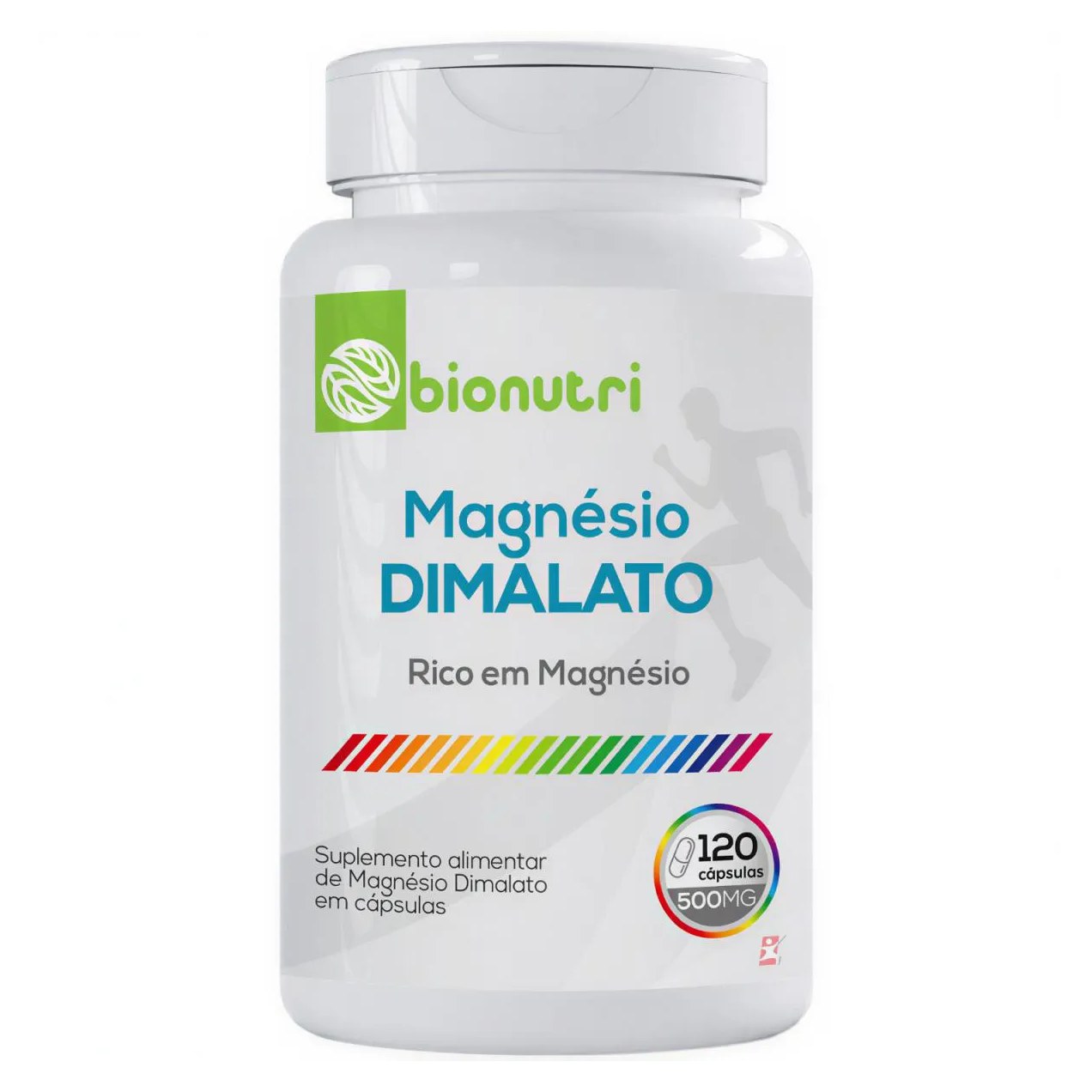 Magnesio Dimalato Concentrado 120 Capsulas - Bionutri