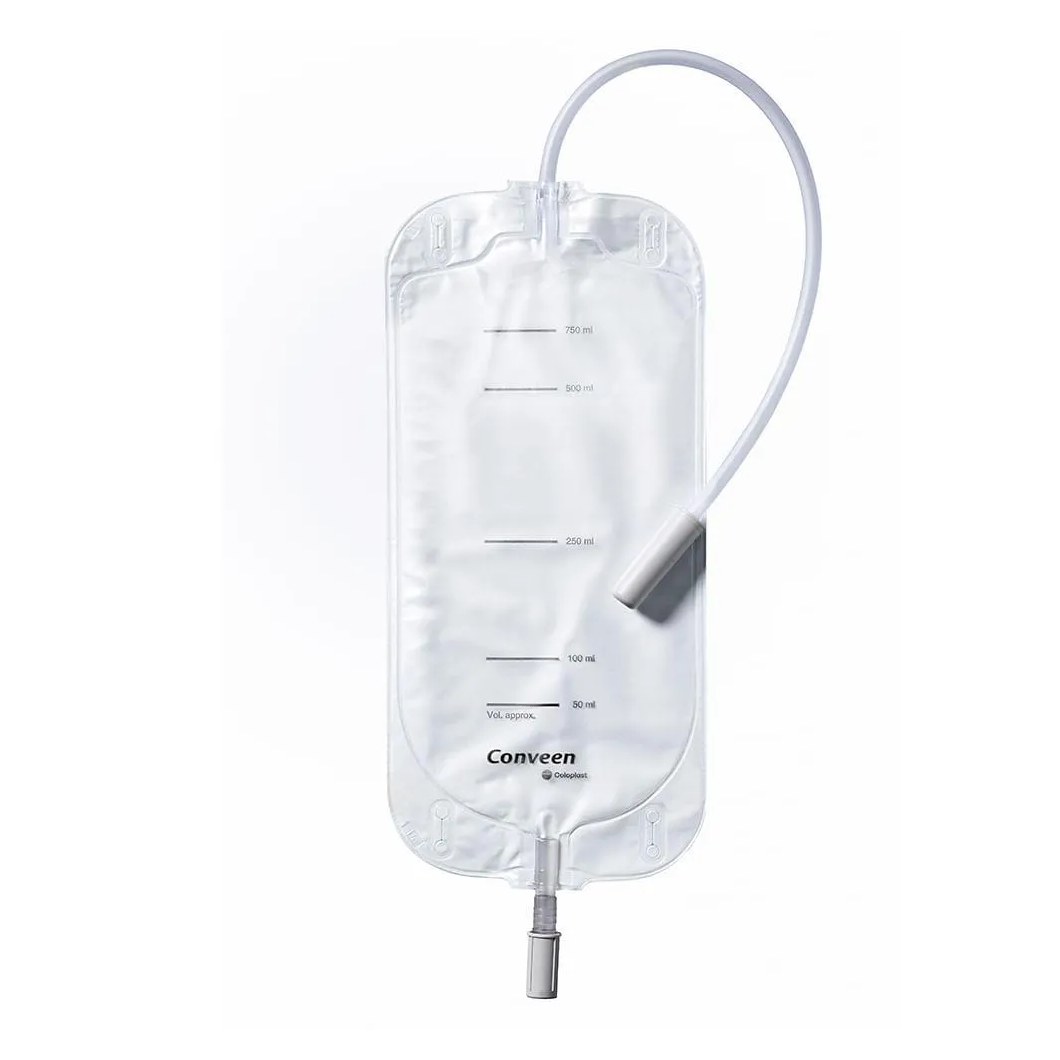 Kit Bolsa de Perna Contorno Tubo 600Ml Esteril - 10 Unidades