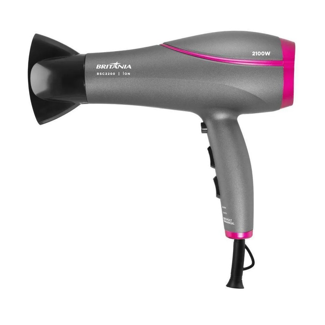 Secador de Cabelos Britânia 2100W Bsc2200 Bivolt