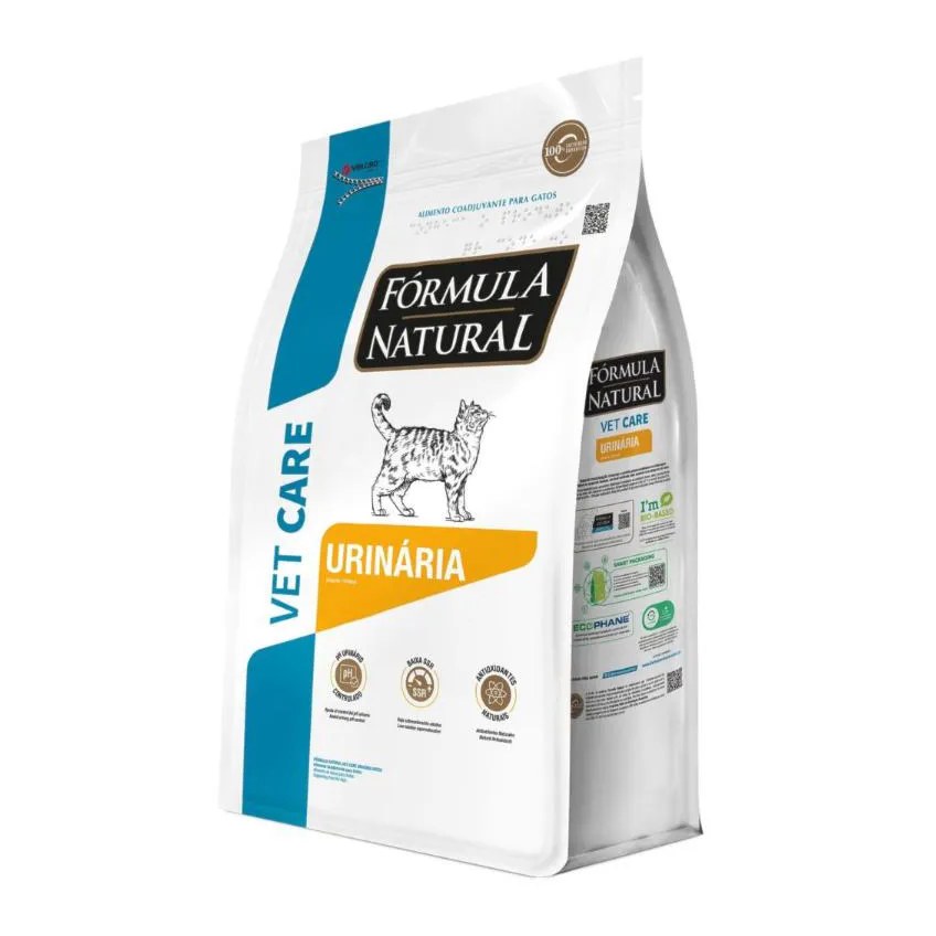 Ração Fórmula Natural Vet Care Urinário para Gatos 1,5 Kg