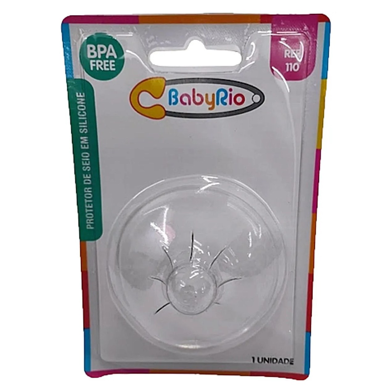 Protetor de Seio em Silicone Babyrio - Unidade
