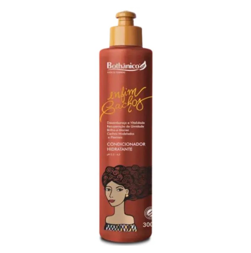 Condicionador Hidratante Enfim Cachos 300Ml - Bothânico Hair