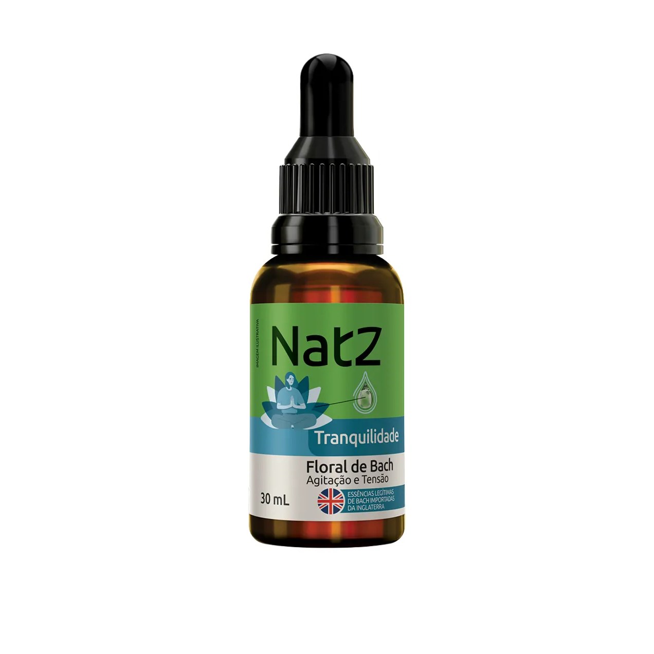 Floral de Bach Natz Tranquilidade para Agitação e Tensão 30ml
