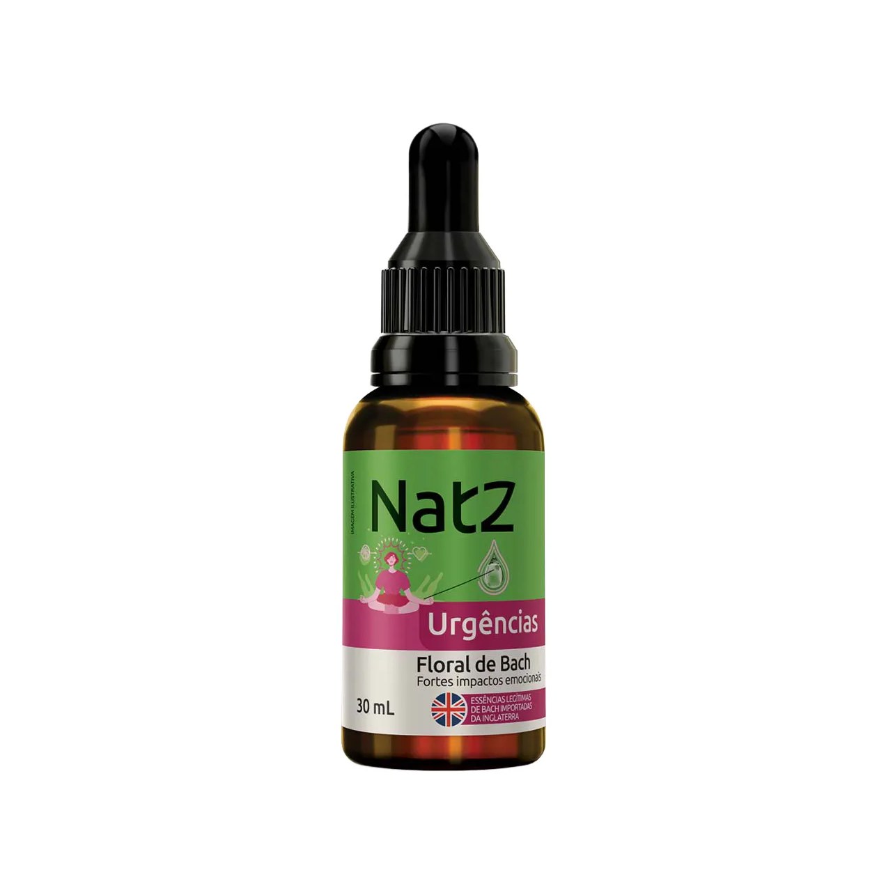 Floral de Bach Natz Urgências para Fortes Impactos Emocionais 30ml