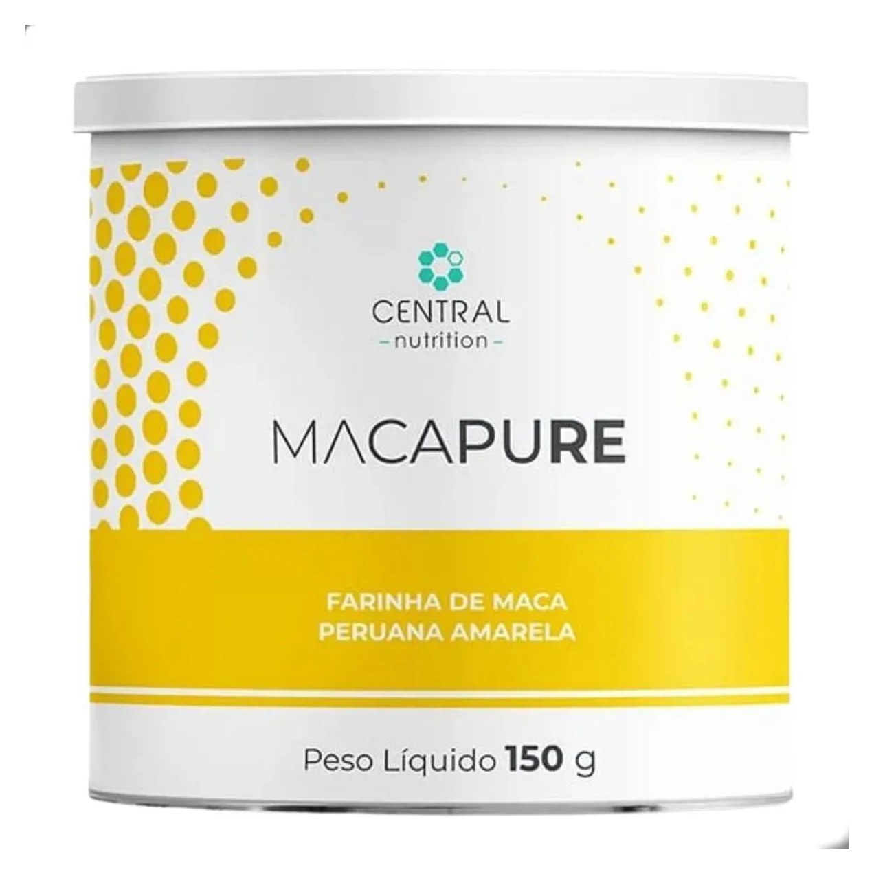Farinha Maca Pure Woman Amarela 150G Central Nutrition Natural