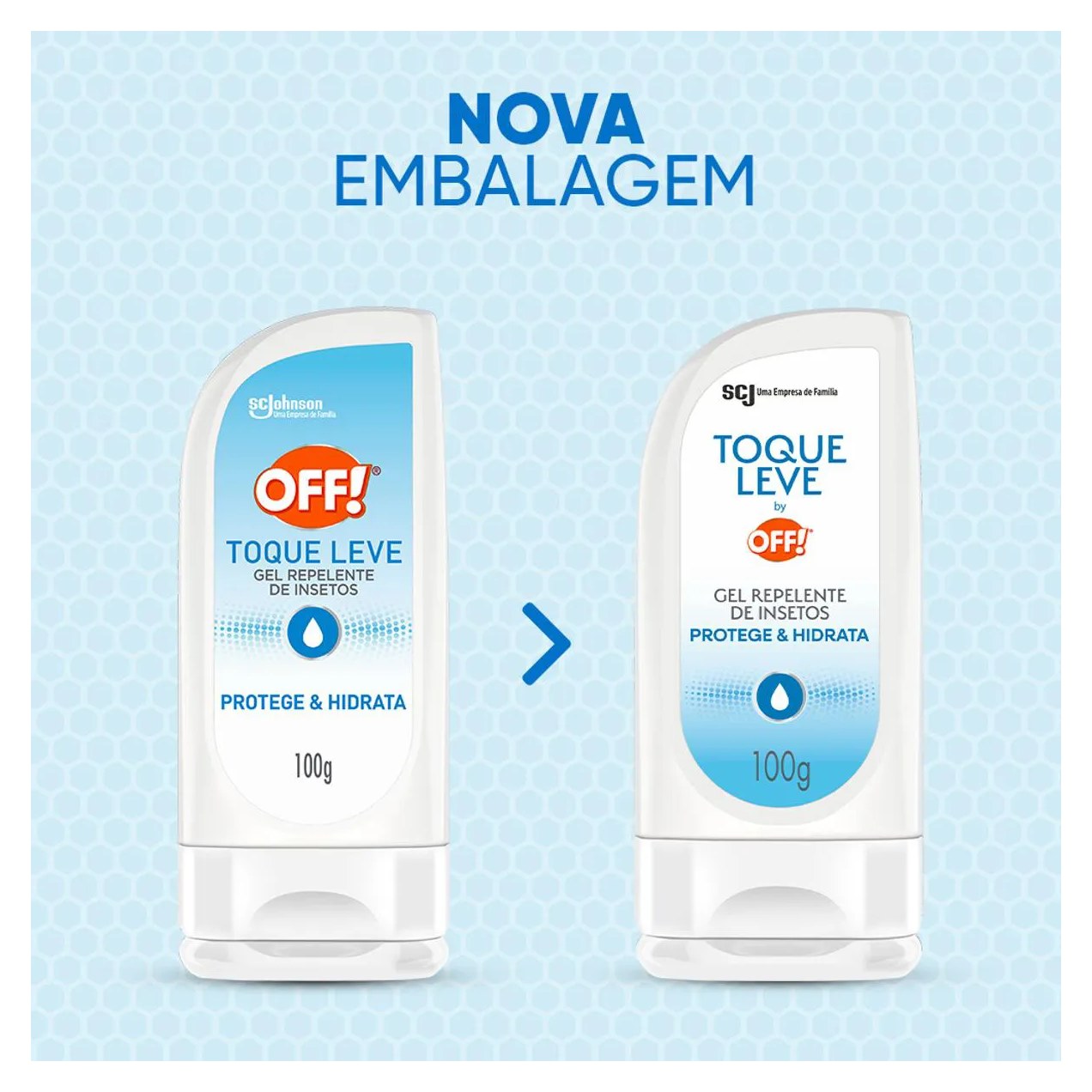 Repelente de Insetos Off! Toque Leve Icaridina Gel 100g