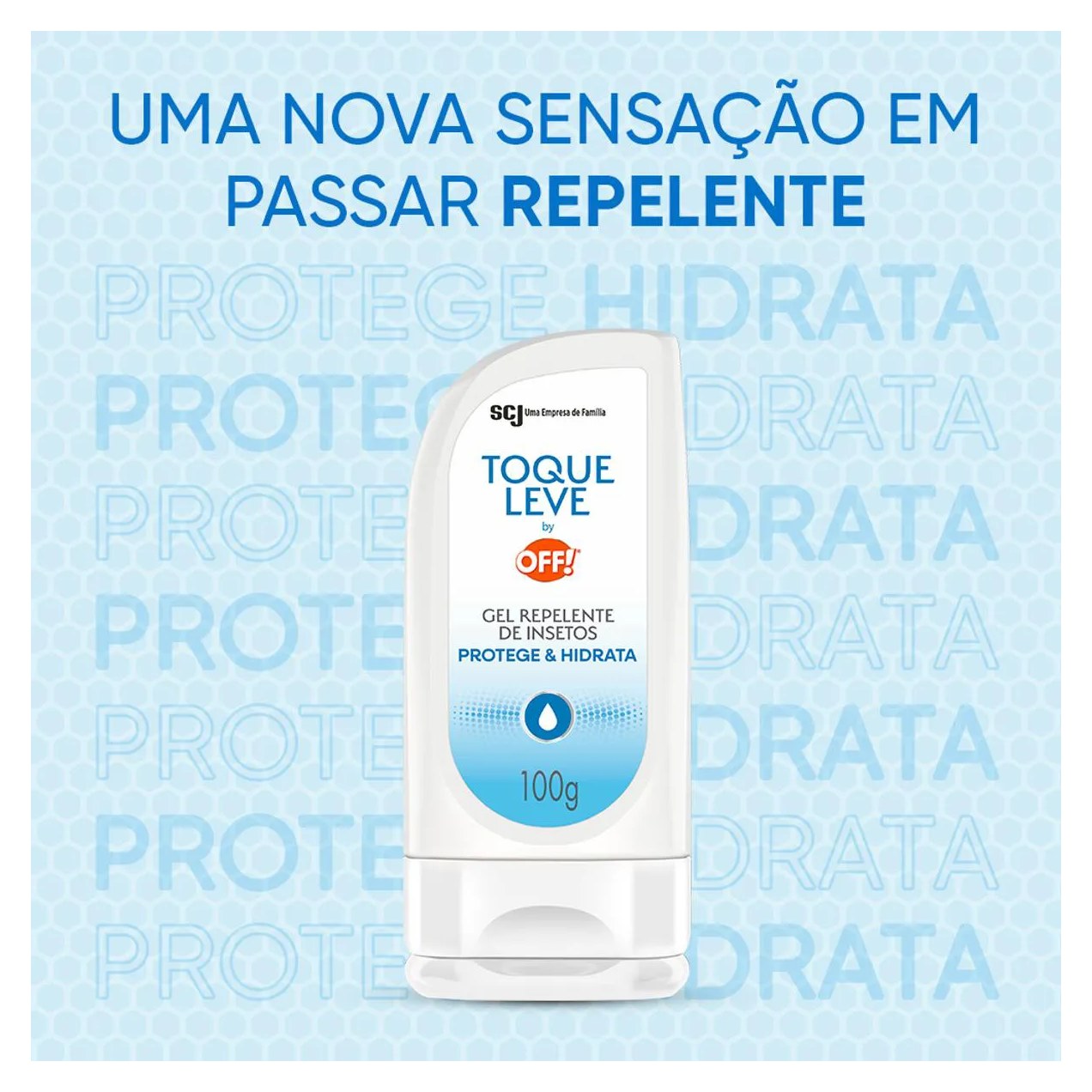Repelente de Insetos Off! Toque Leve Icaridina Gel 100g