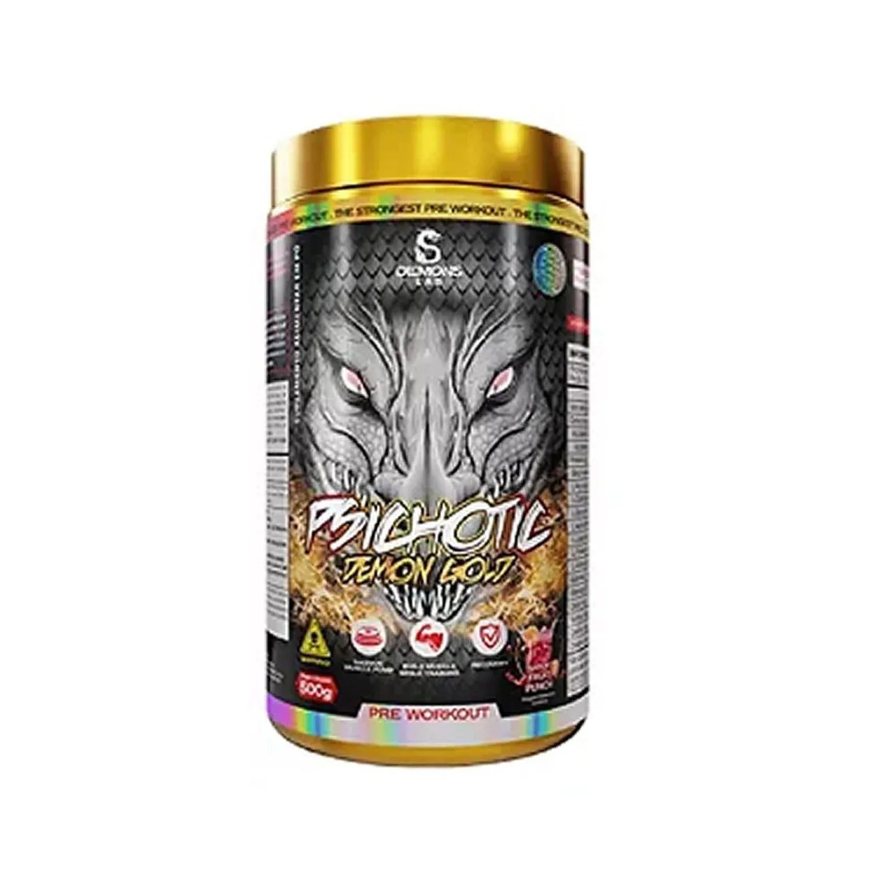 Psichotic Demon Gold - 500G Fruit Punch - Demons Lab