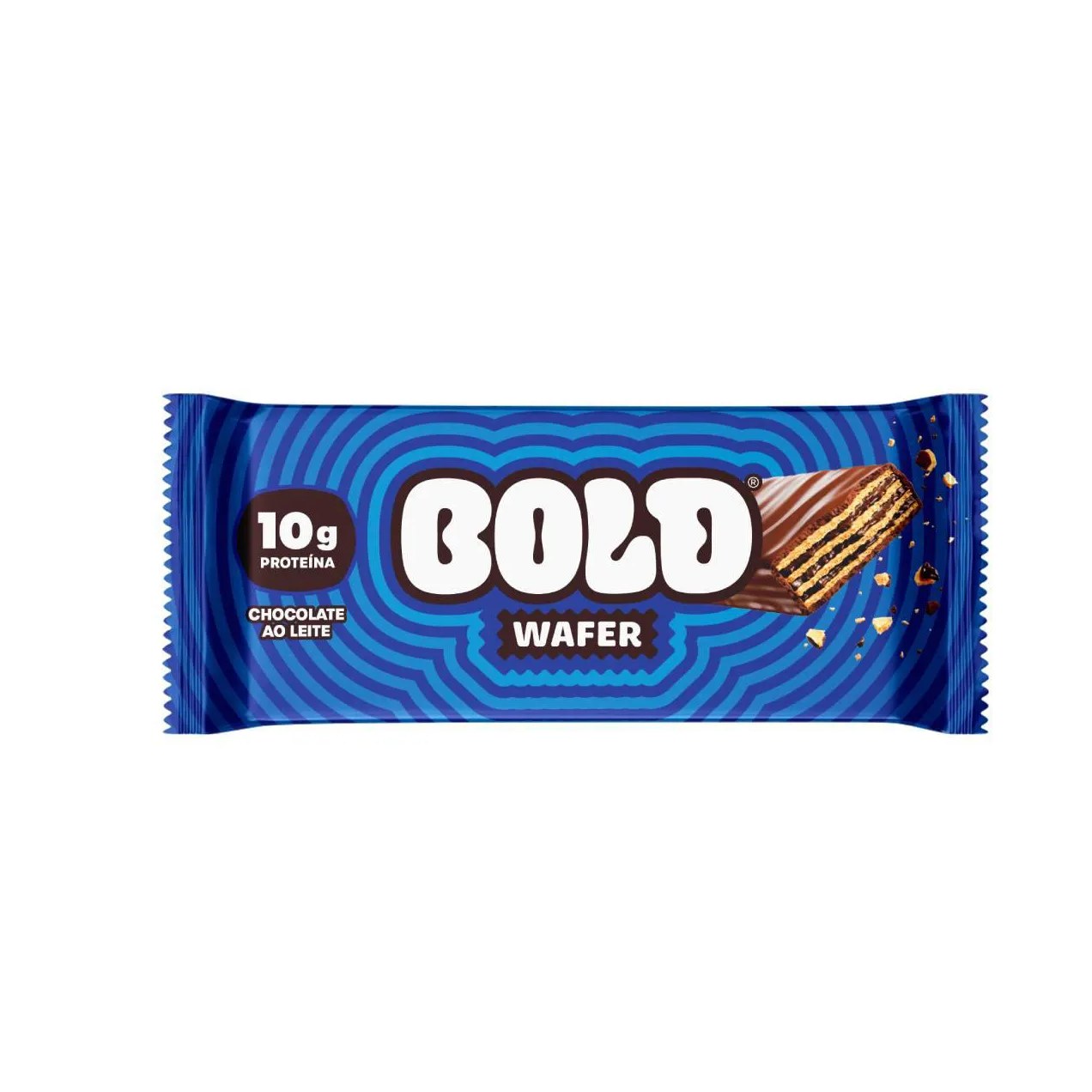 Wafer Proteico Bold Chocolate ao Leite 40g