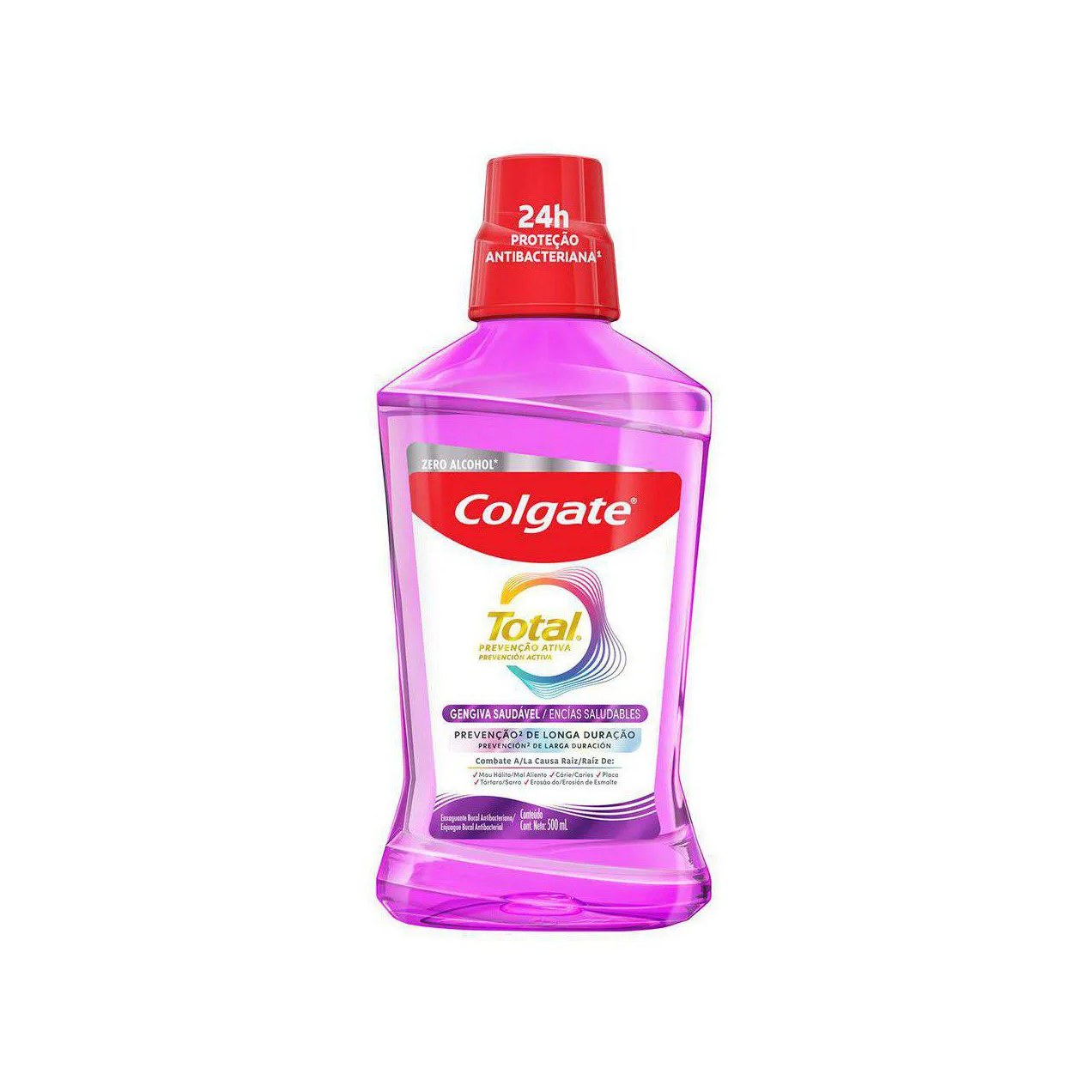 Enxaguante Antisséptico Bucal Colgate Total 12 Gengiva Reforçada com 500ml