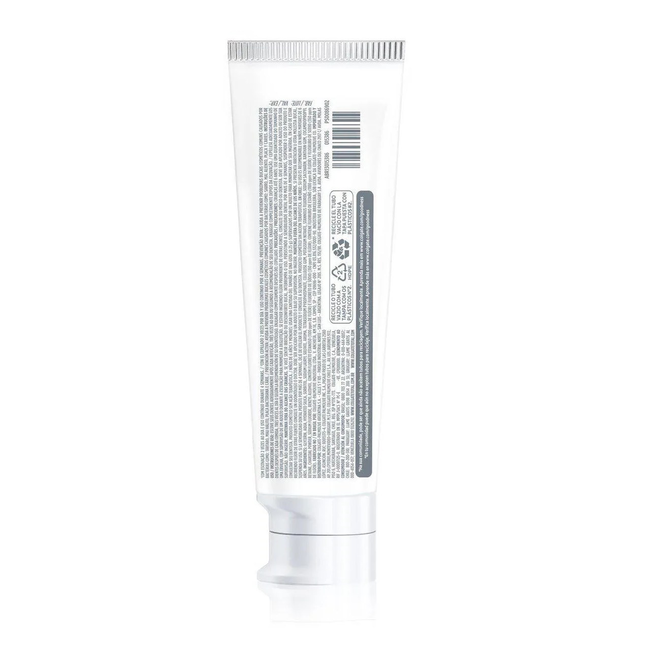 Creme Dental Colgate Total Carvão Ativado 90g
