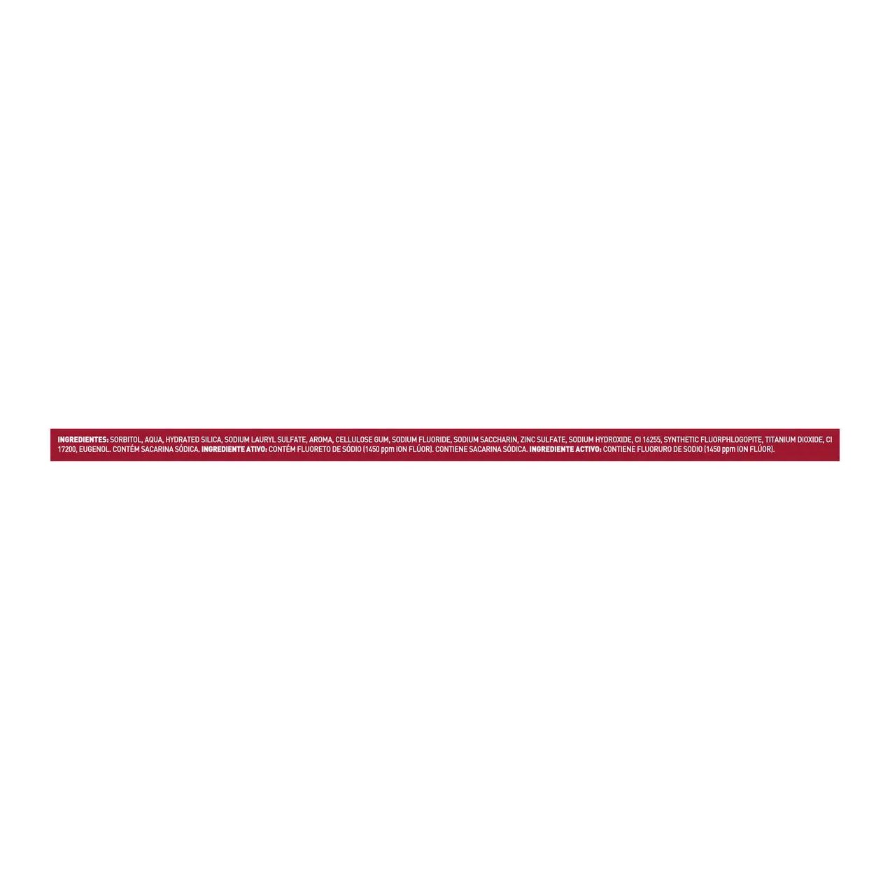 Gel Dental Closeup Proteção 360° Fresh Red Hot 90g