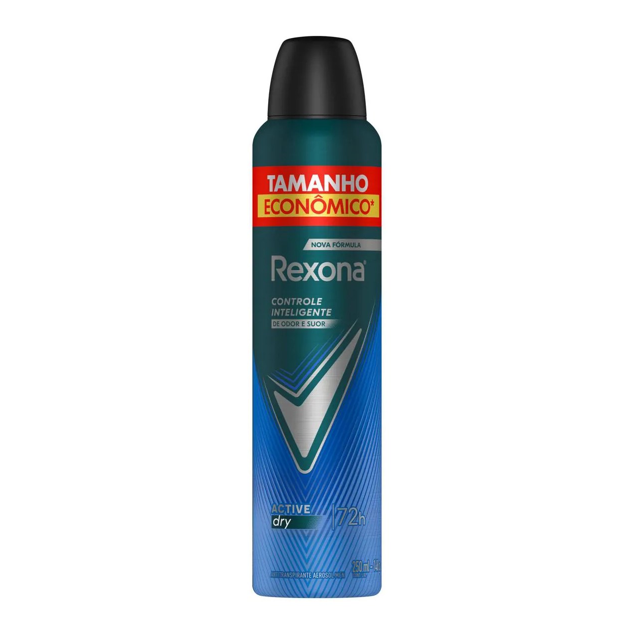 Desodorante Antitranspirante Aerosol Rexona Men Active Dry 72h 250ml