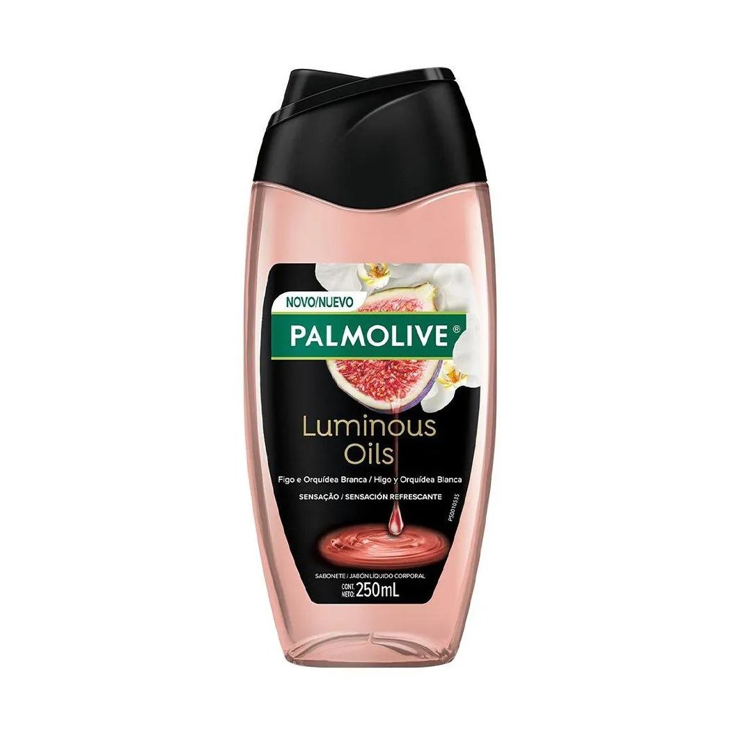 Sabonete Líquido Palmolive Luminous Oils - para o Corpo Sensação Refrescante 250Ml