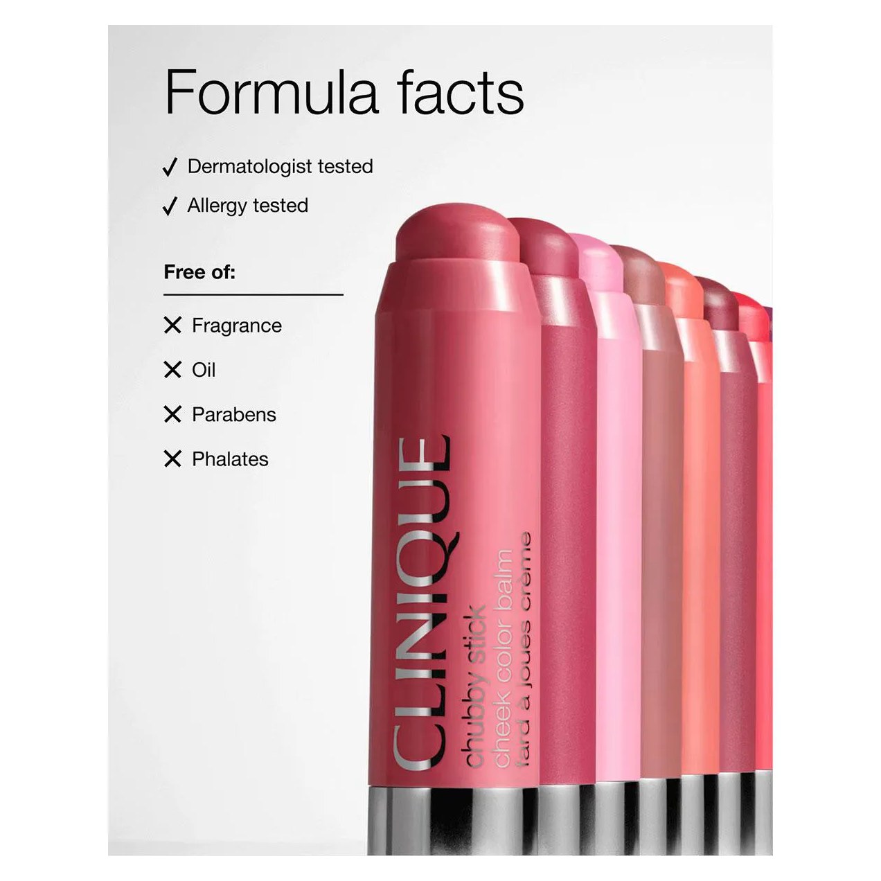 Blush em Bastão Clinique Chubby Stick 6g - Grandest Guava