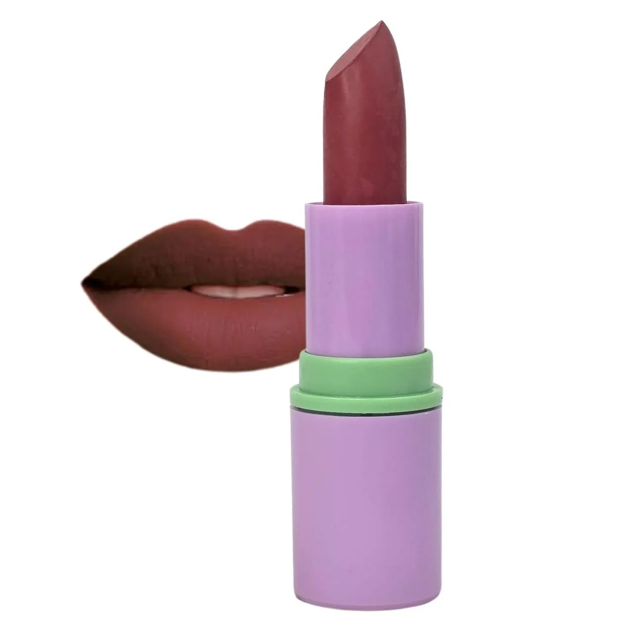 Batom Brilho Intenso Rosa Chá Shine Colors Abelha Rainha 3,7G